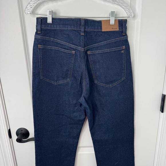 Madewell Women's Dark Blue 90’s straight jean 27 - Picture 6 of 11